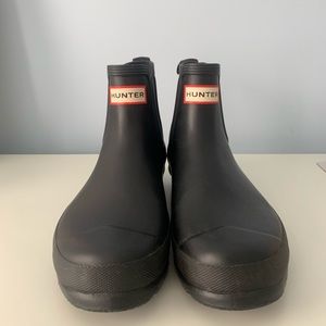 Black Chelsea Hunter Boots